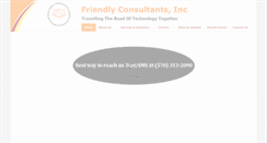 Desktop Screenshot of friendlyconsultants.com